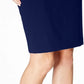 Calvin Klein Women's Pencil Skirt Navy Size 8 Petite