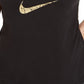 Nike Women's Logo Graphic T-Shirt Charcoal Size X-Large