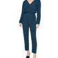 Sanctuary Women's Desk To Dinner Jumpsuit Dark Green Size X-Small