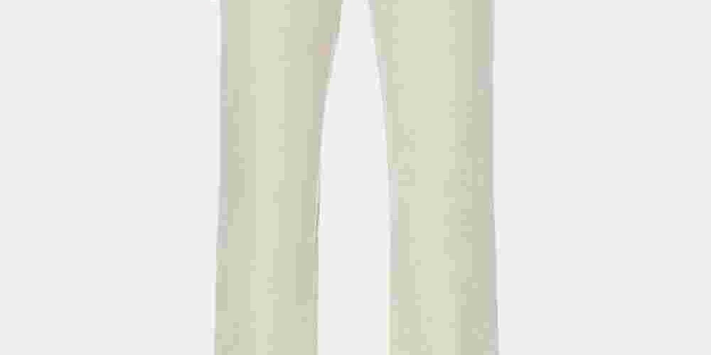 Cubavera Men's Flat Front Textured Linen Pants Dark Beige Size 48X32
