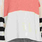 Sanctuary Women's Playful Striped Sweater Pink Size Large