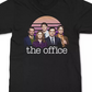 New World The Office Retro Sun Cast Men's Graphic T-Shirt Black Size Medium