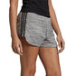 Adidas Women's Must Have Melange Shorts Black Size Large
