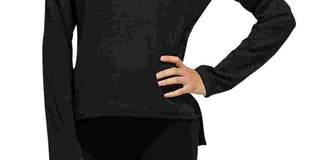 Adidas Women's Designed2train Climalite Turtleneck Top Black Size Small