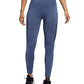 Adidas Women's Primeknit Believe This Seamless Colorblocked Leggings Blue Size X-Large