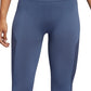 Adidas Women's Primeknit Believe This Seamless Colorblocked Leggings Blue Size X-Large