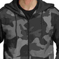 Adidas Men's Originals Camo Zip Hoodie Gray Size Small