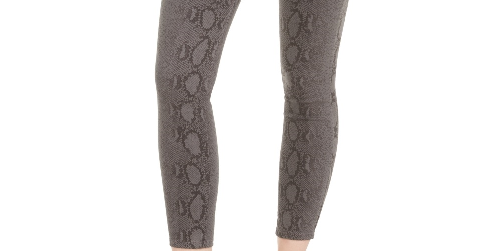 STS Blue Women's Ellie Snake Print High Waist Skinny Jeans Gray Size 25