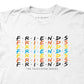 Ripple Junction Men's Friends Graphic T Shirt White Size XX-Large