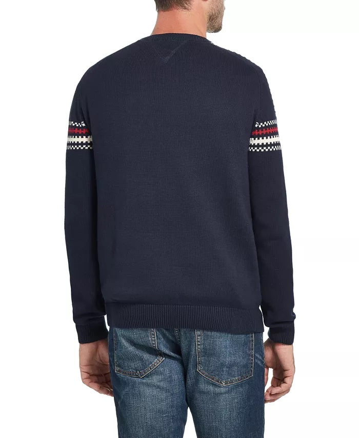 Weatherproof Vintage Men's Ski Sweater Navy Size XXX-Large