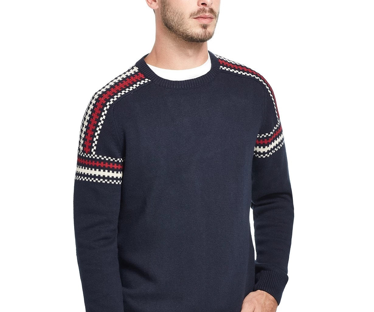 Weatherproof Vintage Men's Ski Sweater Navy Size XXX-Large