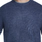 Weatherproof Vintage Men's Waffle Knit Sweater Blue Size X-Large