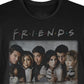 New World Friends Men's Graphic T-Shirt Black Size Large