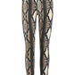 Joe's Women's The Icon Snake Print Skinny Jeans Brown Size 24
