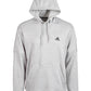 Adidas Men's Team Issue Fleece Hoodie Grey  Size Medium