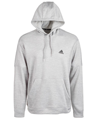 Adidas Men's Team Issue Fleece Hoodie Grey  Size Medium