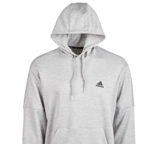 Adidas Men's Team Issue Fleece Hoodie Grey  Size Medium