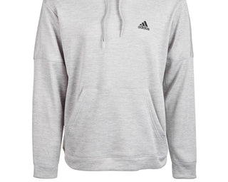 Adidas Men's Team Issue Fleece Hoodie Grey  Size Medium