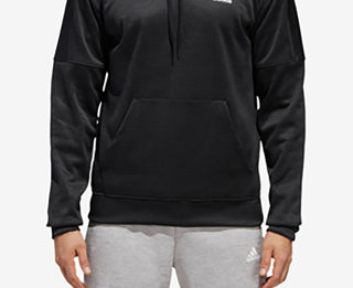 Adidas Men's Team Issue Fleece Hoodie Black Size Small