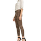 7 For All Mankind Women's Animal Print Jeans Dark Beige