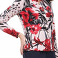 Tommy Hilfiger Women's Floral Button Up Collared Blouse Pink Size X-Large