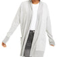 Hippie Rose Junior's Cozy Cardigan White Size X-Small