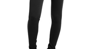 Hippie Rose Women's Ribbed Solid Straight Leg Pants Black Size Medium