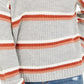 Hippie Rose Juniors' Button-Shoulder Sweater Gray Size Small