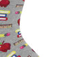 Hot Sox Men's Novelty Occupation Casual Crew Socks Gray Size Regular