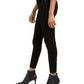 Rewash Junior's Velvet Leopard Jeans Black Size 9