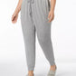 Joseph A Women's Plus Size Jogger Pants Gray Size 2X