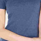 Tommy Hilfiger Women's V Neck T-Shirt Navy Size X-Large