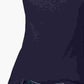 Tommy Hilfiger Women's Cotton Scoop Neck T-Shirt Navy Size X-Large