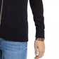 Tommy Hilfiger Women's Cotton Striped Hoodie Sweater Pink Size Medium