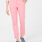Tommy Hilfiger Women's Hampton Straight Leg Pants Pink Size 12