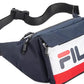 Fila Men's Lindon Logo Waist Bag Navy Size Regular