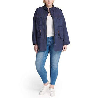 Levi's Women's Lightweight Cotton Field Jacket Navy Size Small