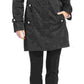 Calvin Klein Women's Hooded Packable Stand-Collar Wrinkle-Resistant Anorak Black Size Medium