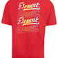 Element Men's Evanston Logo Graphic T-Shirt Bright Red Size Large