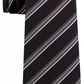 Kenneth Cole Reaction Men's Veloutine Stripe Tie Navy Size Regular