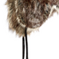 Stetson Men's Faux-Fur Trapper Hat Black Size Large