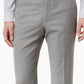 Alfani Men's Dress Pants Slim Fit Flat Front Stretch Gray Size 32X34