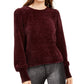 Michael Kors Women's Long Sleeve Sweater Purple Size X-Large