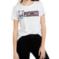 Love Tribe Junior's Pochacco Graphic Print T-Shirt White Size Small
