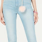 Tinseltown Junior's High Rise Skinny Jeans Blue Size 15