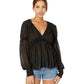 Free People Women's Day Dreaming Top Size  Black Size Small