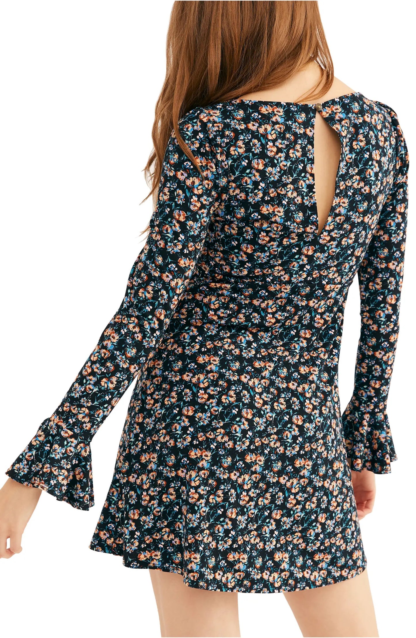 Free PeopleWomen's Say Hello Mini Dress Black Size X-Small