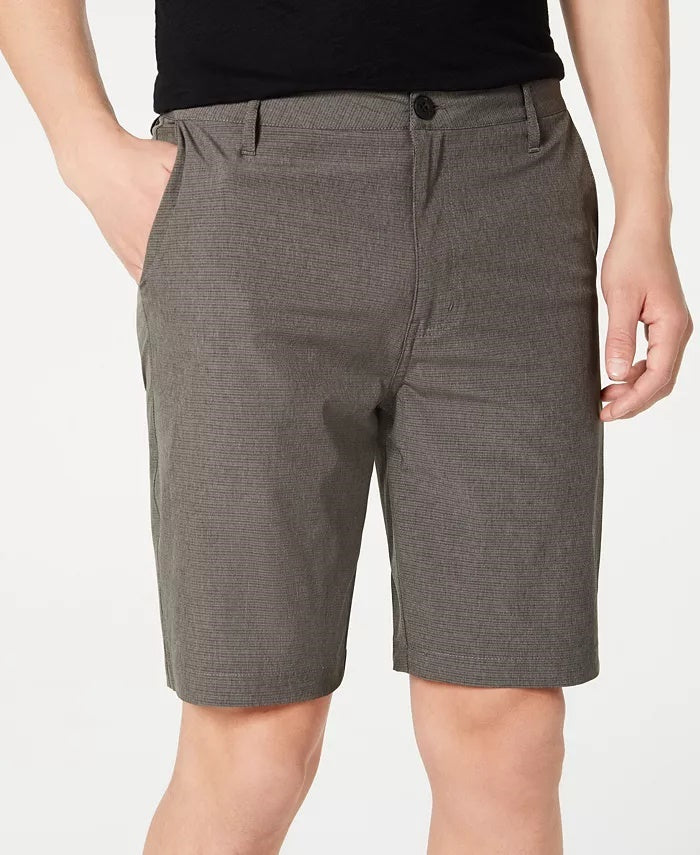 Univibe Men's Huxley Chino Shorts Charcoal Size 34