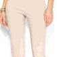 Alfani Women's Petite Tummy-Control Pull-On Capri Pants Pink Size 10 P