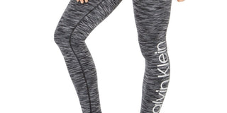 Calvin Klein Women's Cold Gear Fleece-Lined High-Waist Leggings Beige Size X-Small